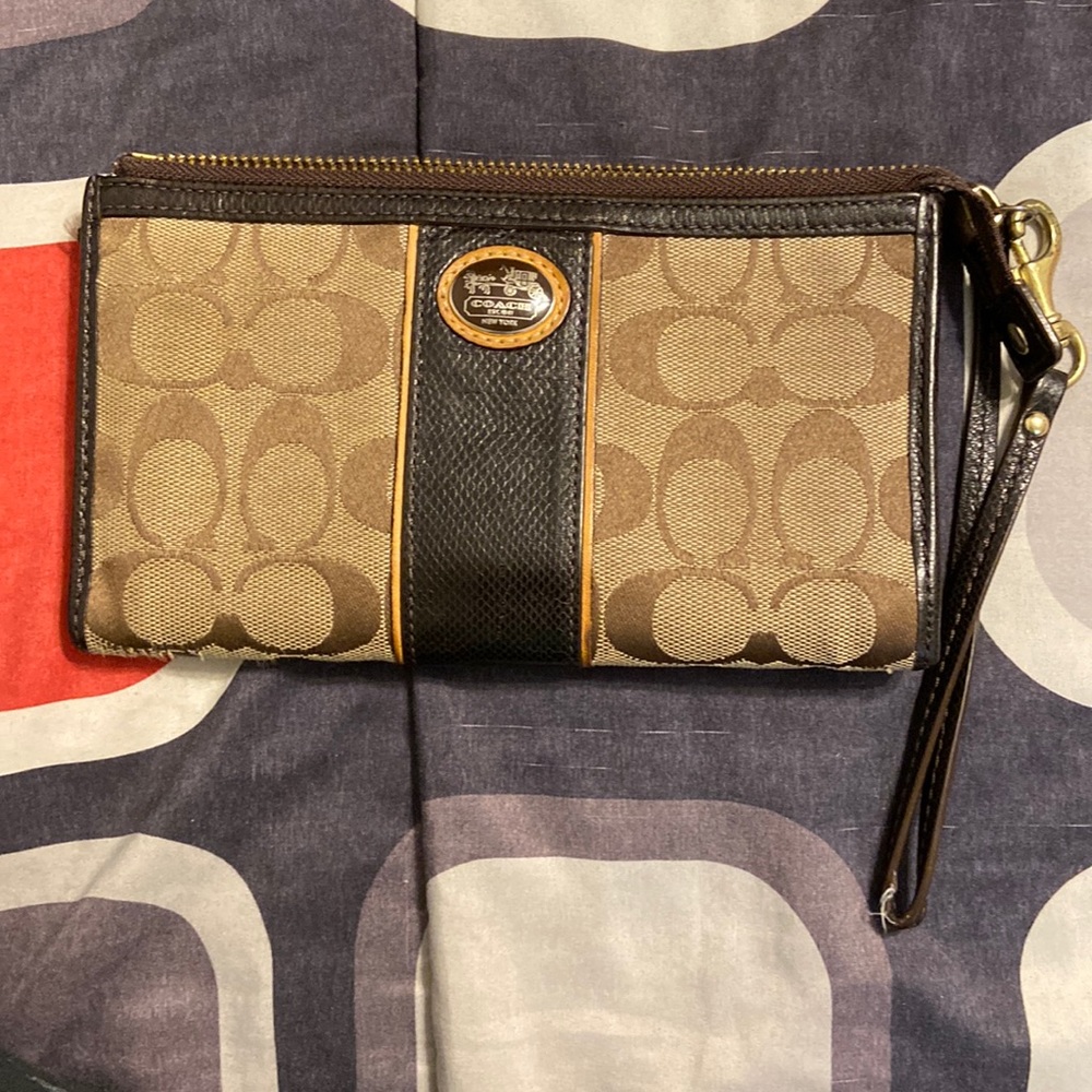 Coach Vintage Multi Pattern Wallet